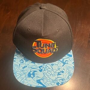 Space Jam Tune Squad Black Snapback Cap